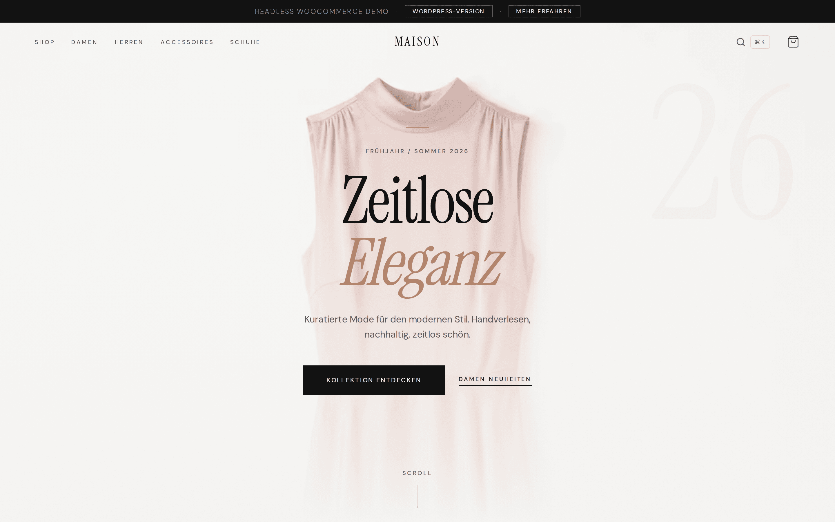 Headless Frontend
