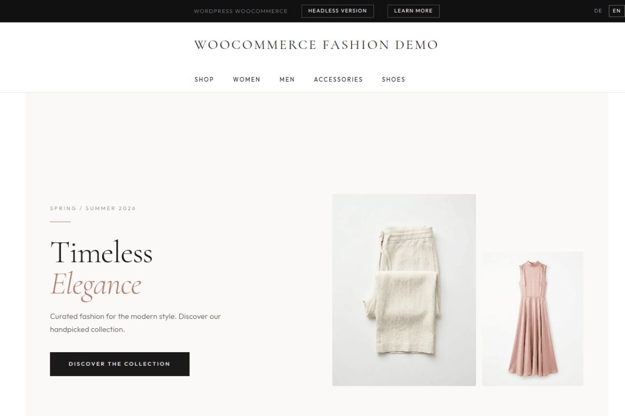 WordPress + WooCommerce